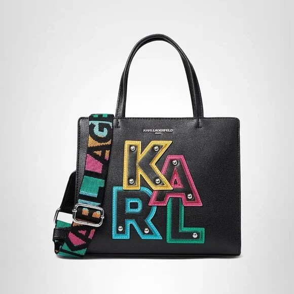 womens Maybelle Satchel With Logo